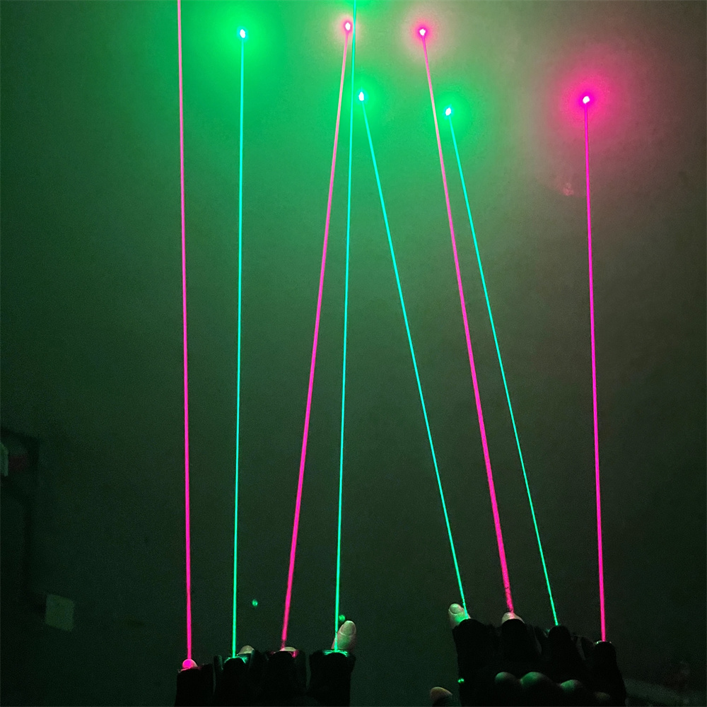 Led Gloves Music - Magicool RG 4 레이저 장갑 안경
