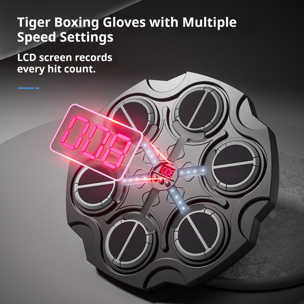 Led Gloves Music - 음악 복싱 머신, 벽걸이형 LED 복싱