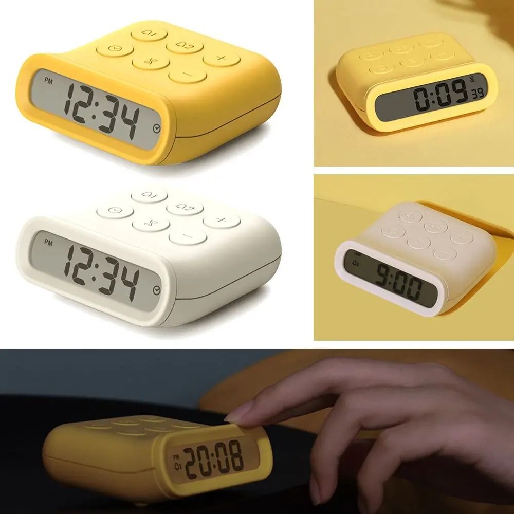 창의적인 소형 알람 시계, 간단한 배터리 전원 요리 타 - Modern Electronics Gadgets 리뷰 및 가격
