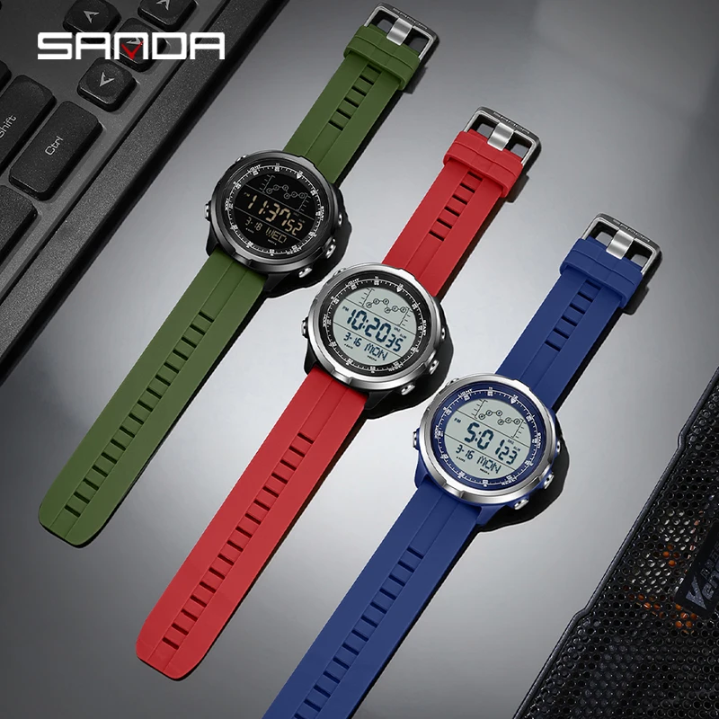 산다 디지털 시계 남성용 밀리터리 육군 스포츠 손목시계 - Electronics Gadgets For Men 리뷰 및 가격
