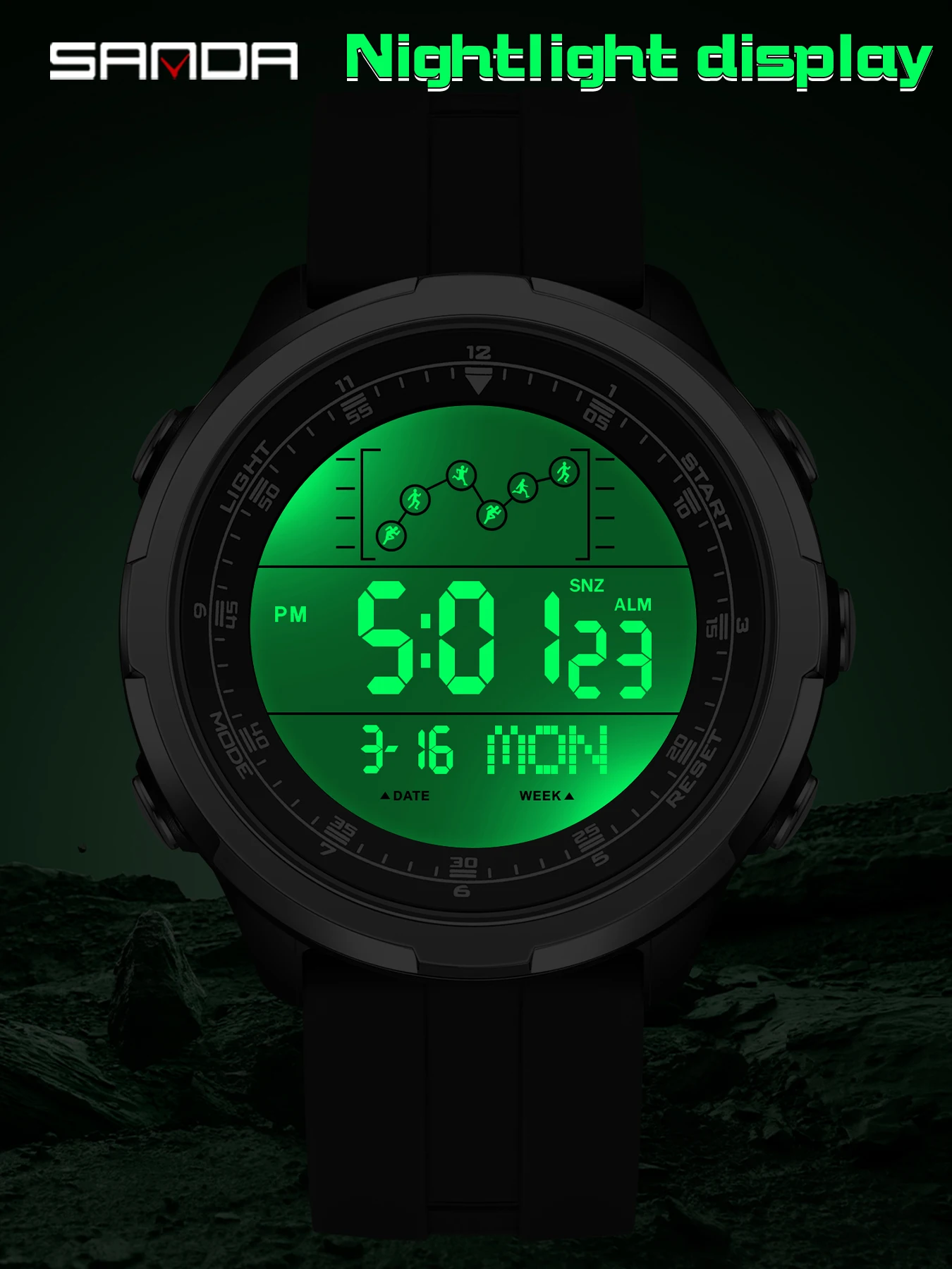 산다 디지털 시계 남성용 밀리터리 육군 스포츠 손목시계 - Electronics Gadgets For Men 리뷰 및 가격