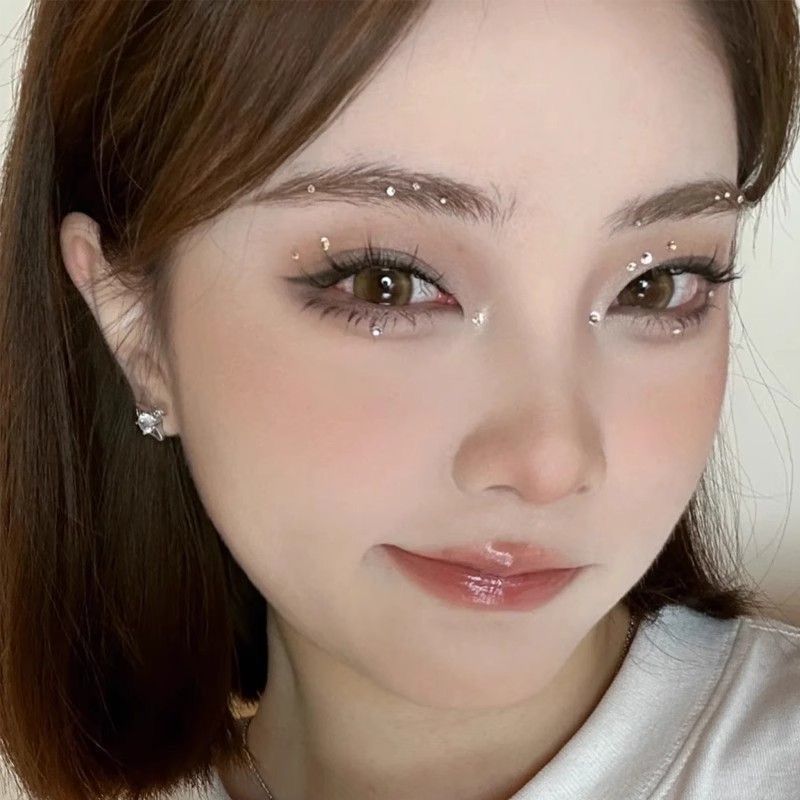 페이스 스티커 반짝이는 크리스탈 눈물방울 모양 라인스톤 - Electronics & Gadgets Icon 리뷰 및 가격