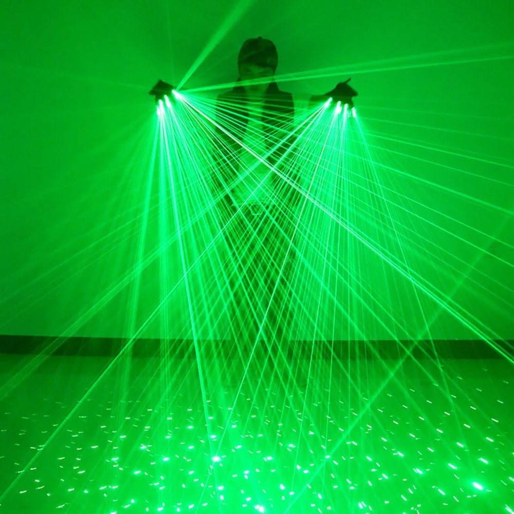 녹색 레이저 장갑 레이저 플래시 손가락 드레스업 LED - Led Gloves Music 리뷰 및 가격