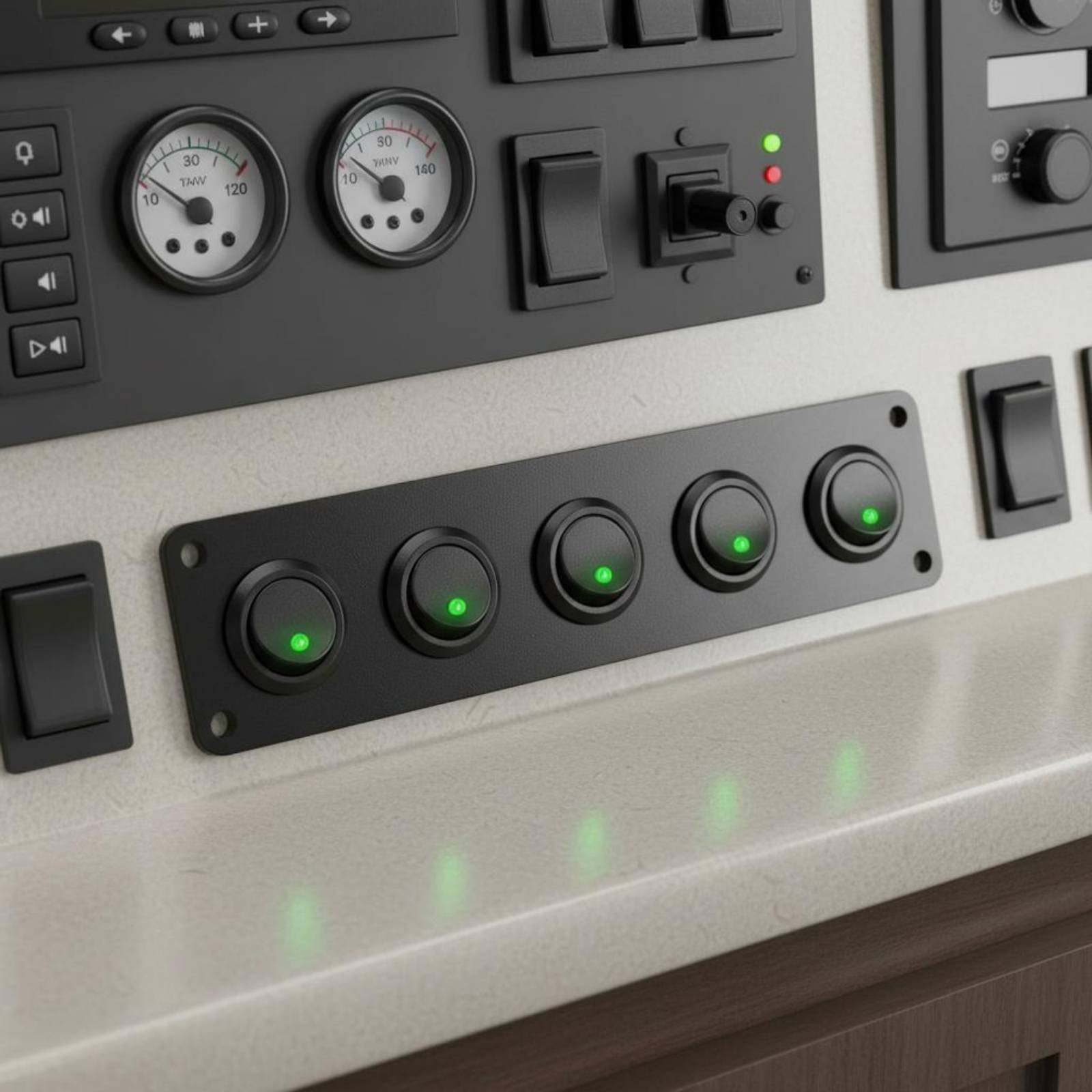 수상용 선박 토글 패널 범용 12V 24V 토글 패널  - Electronics & Gadgets Icon 리뷰 및 가격