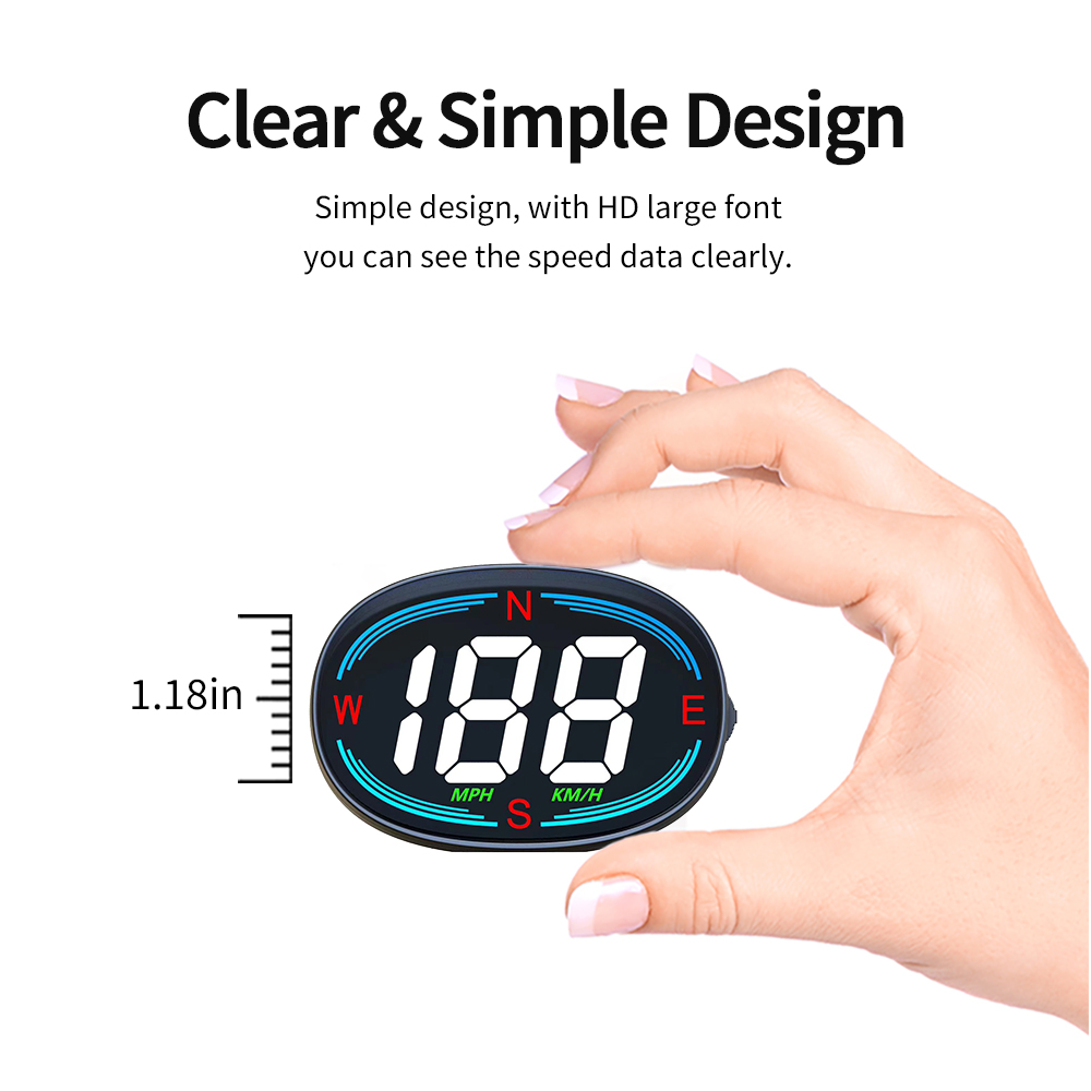 H2 GPS 자동차 HUD 디지털 KM/H MPH 속도 - Gadgets For Electronics 리뷰 및 가격